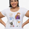 frozen plus size shirts